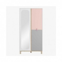 ARMOIRE 2 PORTES LUCIA