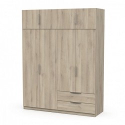 ARMOIRE 8 PORTES 2 TIROIRS GHOST