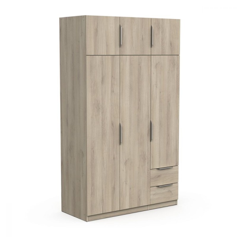 ARMOIRE 6 PORTES 2 TIROIRS GHOST