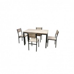 Ensemble table + 4 chaises