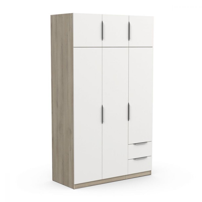 ARMOIRE 6 PORTES 2 TIROIRS GHOST