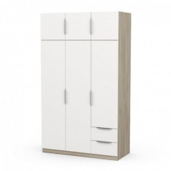 ARMOIRE 6 PORTES 2 TIROIRS GHOST