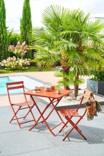 TABLE CARREE PLIANTE 2 PLACES GREENSBORO