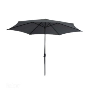 PARASOL DROIT ROND 3M