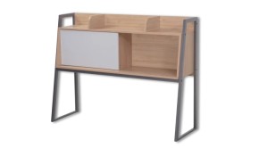 BUREAU 2 TIROIRS ET RANGEMENT EMMA