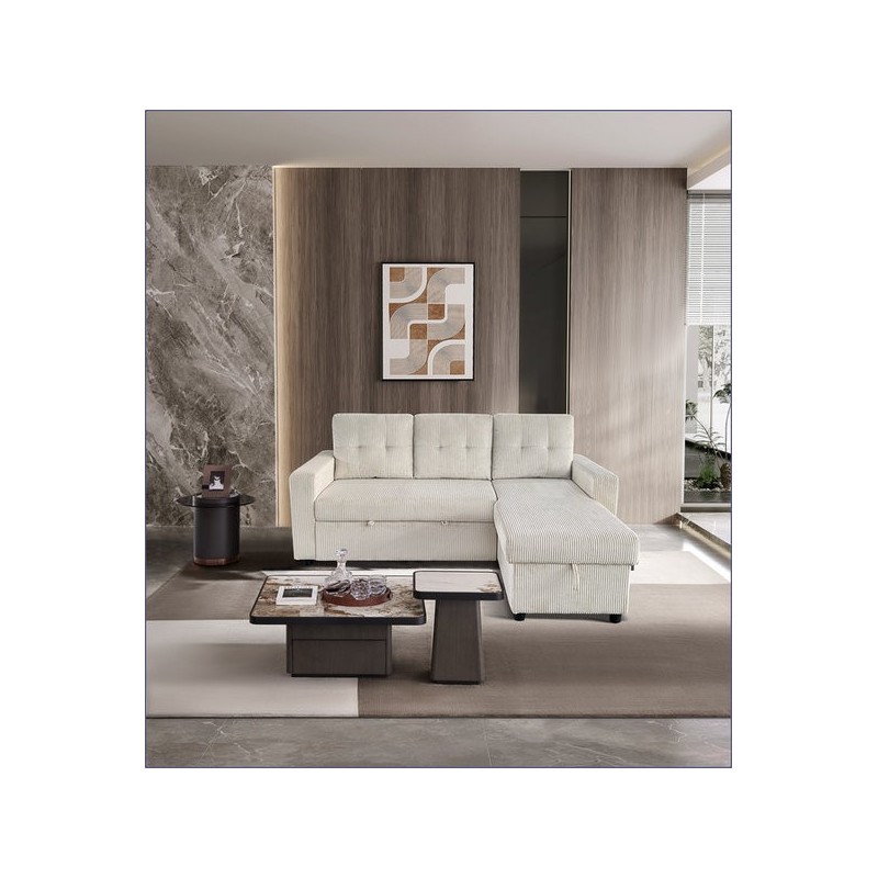 CANAPE CONVERTIBLE ET REVERSIBLE EDDY