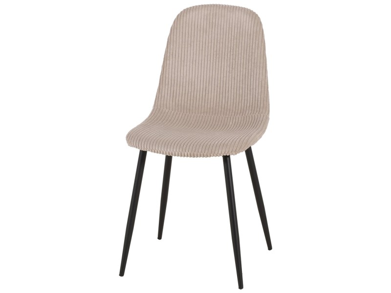 CHAISE VELOURS ESTEL