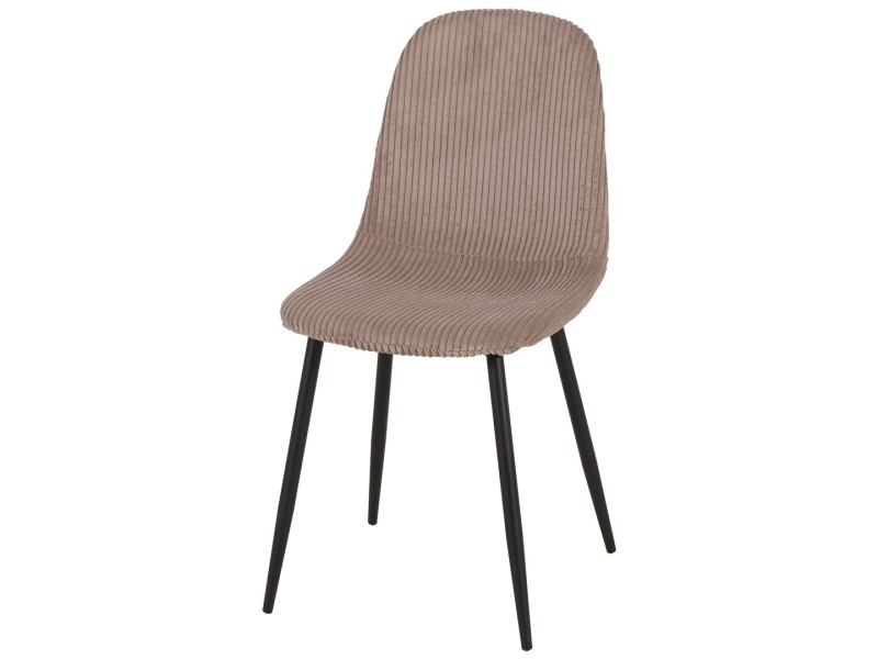 CHAISE VELOURS ESTEL