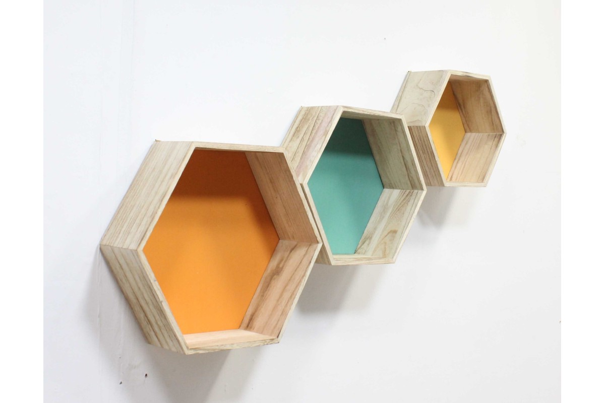 ETAGERE MURALE ALVEOLE GM
