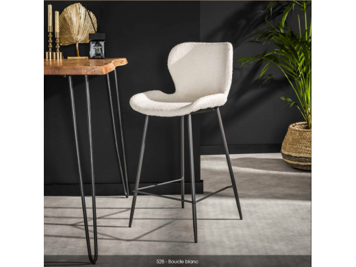 TABOURET DE BAR BOUCLE