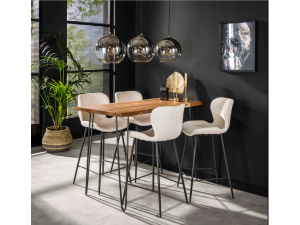 TABOURET DE BAR BOUCLE