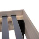 SOMMIER EN KIT 160x200cm