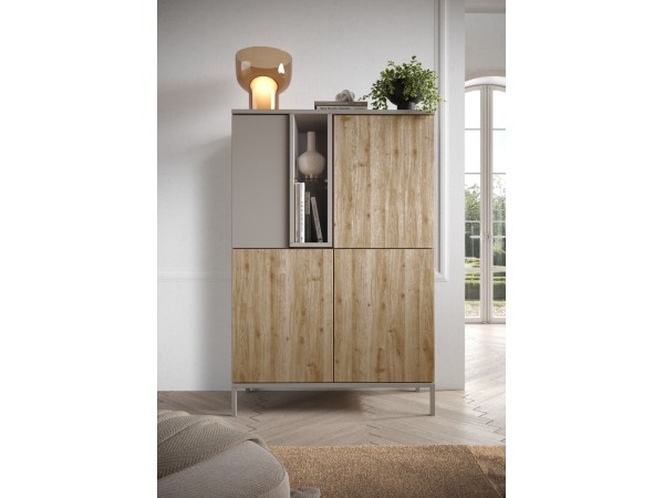 ENFILADE + TABLE + VITRINE COURTNEY