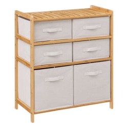 ETAGERE DOUBLE 6 BOX TIDY