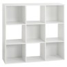 ETAGERE BOIS 9 CASES MIX