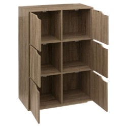 ETAGERE 6 CASES PORTE