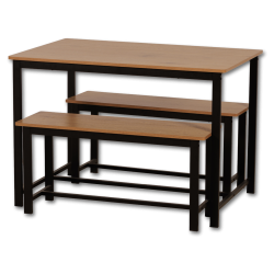 SET TABLE + 2 BANCS OSLO