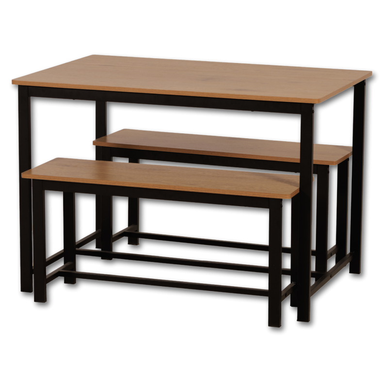 SET TABLE + 2 BANCS OSLO