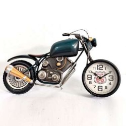 HORLOGE MOTO METAL 44CM