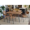 ENSEMBLE TABLE + 6 CHAISES MELANIE