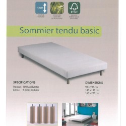 SOMMIER TAPISSIER TENDU