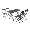 SET BISTRO 4 CHAISES GENOLHAC