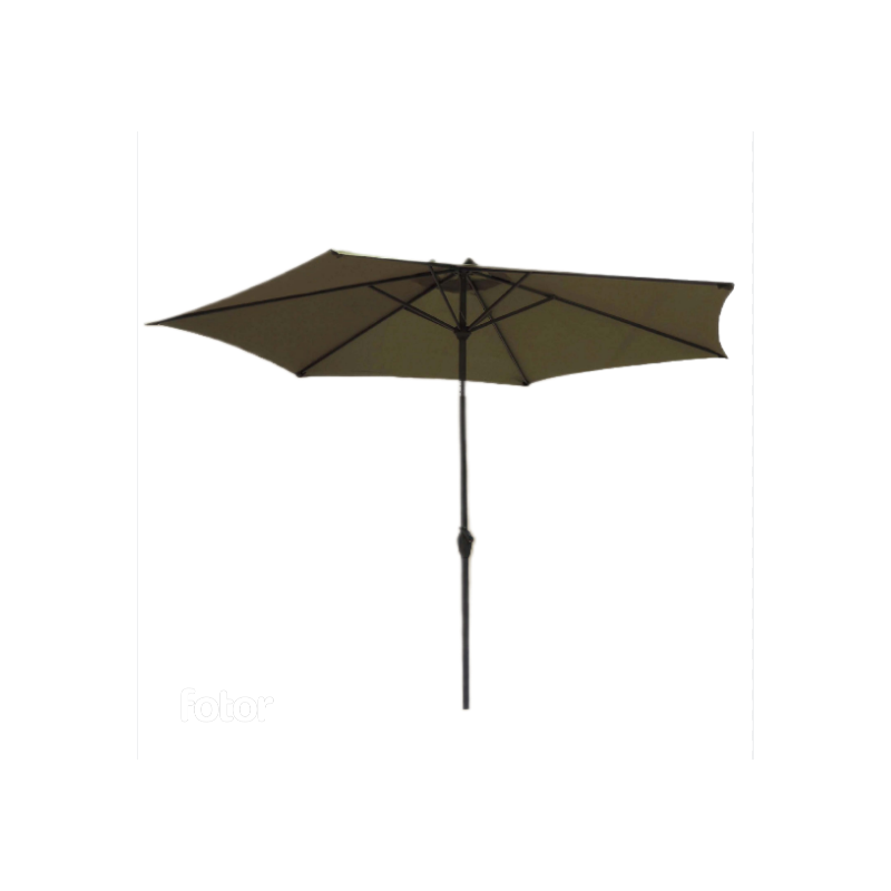 PARASOL DROIT ROND 3M