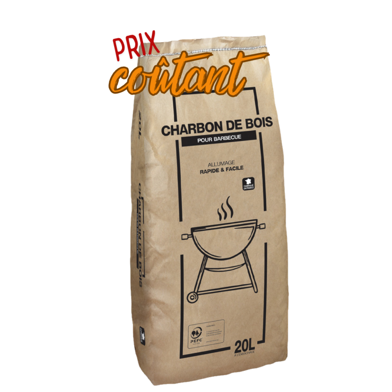 CHARBON DE BOIS CLASSIQUE NONAME 20L