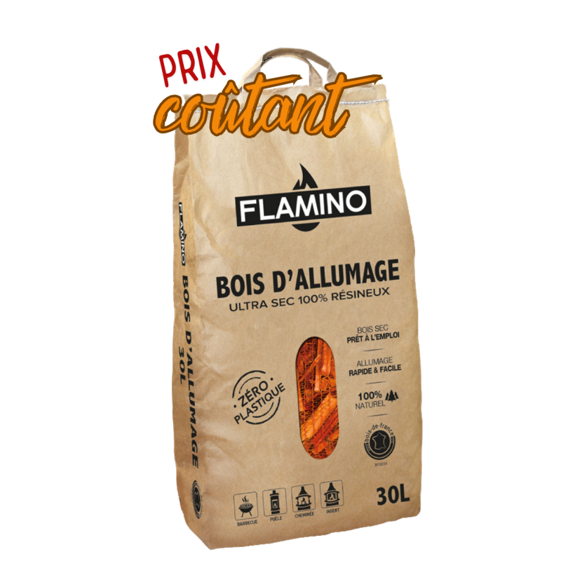 BOIS D ALLUMAGE 30L