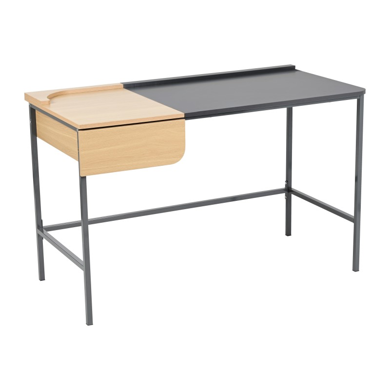 BUREAU 1 TIROIR GRIGIO
