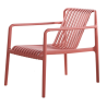 LOT DE 2 FAUTEUILS BAS HUESCA TERRACOTTA