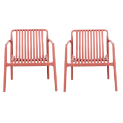 LOT DE 2 FAUTEUILS BAS...