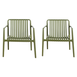 LOT DE 2 FAUTEUILS BAS...