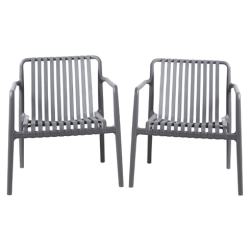 LOT DE 2 FAUTEUILS BAS...