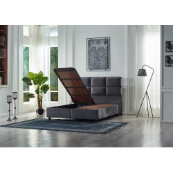 ENSEMBLE LIT-COFFRE + MATELAS 160X200 KENZO