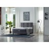 ENSEMBLE LIT-COFFRE + MATELAS 160X200 KENZO