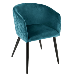 FAUTEUIL DINER VELOURS MARLO