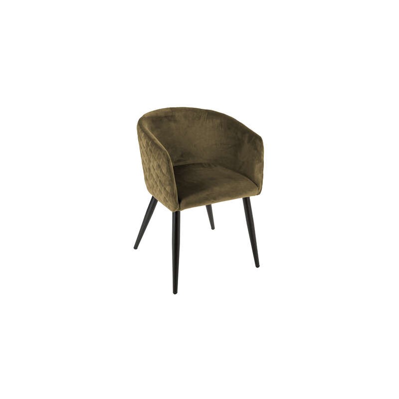 FAUTEUIL DINER VELOURS MARLO