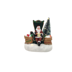 TRONE DU PERE NOEL LED