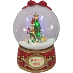 BOULE A NEIGE LED LUTIN