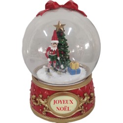 BOULE A NEIGE LED LUTIN