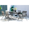 Ensemble CHATOU table + 6 chaises