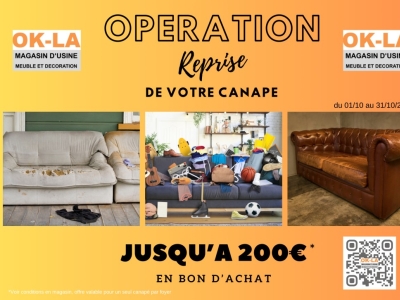 OPERATION REPRISE DE CANAPE